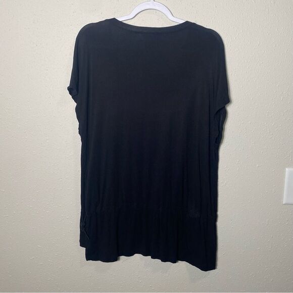 CAbi ATC Formal Tee Drawstring Bottom In Black Women's Size Medium - Picture 8 of 13